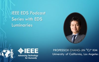 Professor CJ Kim Featured in IEEE EDS Podcast Series with Luminaries