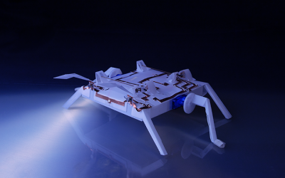 Origami-Inspired Robots Can Sense, Analyze and Act in Challenging Environments