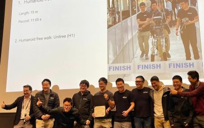 Team RoMeLa wins the “2023 International Humanoid Locomotion Competition” held at the International IEEE Humanoid Conference 2023 (Austin, TX, Dec 12-14) with the world’s fastest humanoid robot ARTEMIS developed at RoMeLa.