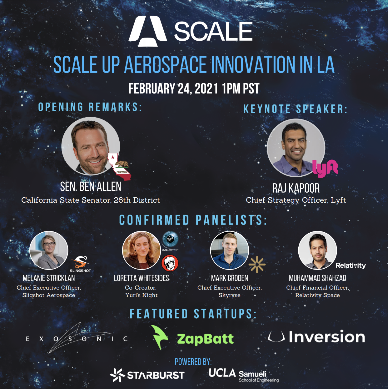 SCALE UP Aerospace Innovation in LA