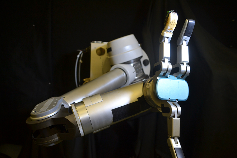 Flexible ‘skin’ can help robots, prosthetics perform everyday tasks by sensing shear force