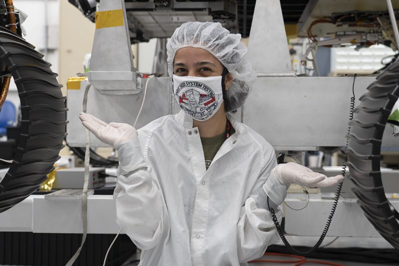 Zarifian in the cleanroom with OPTIMISM