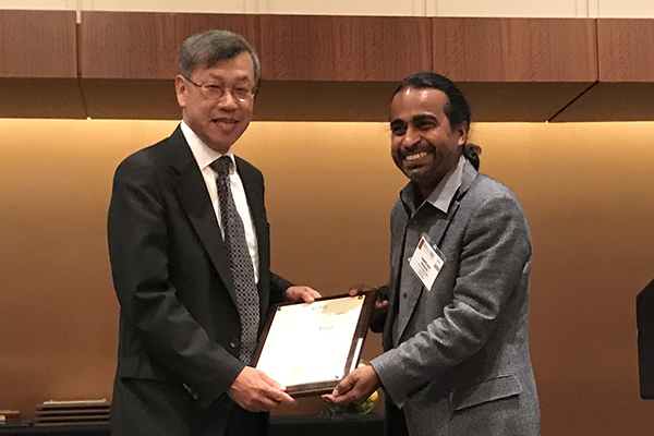Tsu-Chin Tsao receives the ASME Henry M. Paynter Outstanding Investigator Award